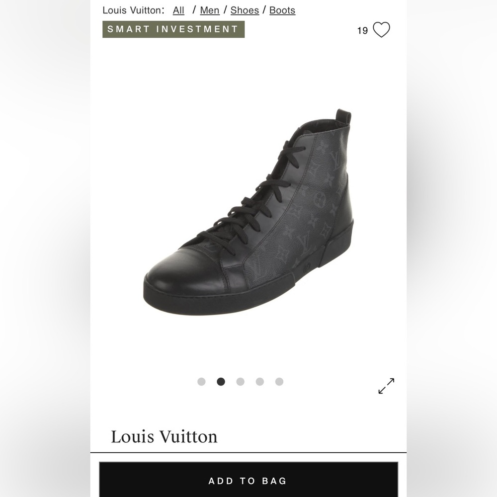 Louis Vuitton Unisex Sneakers - Picture 2 of 10